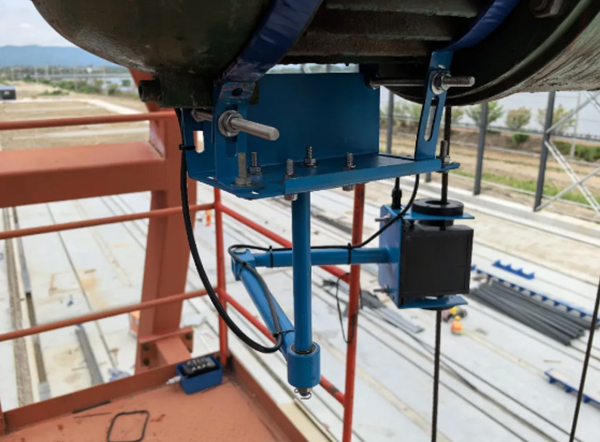 非標(biāo)定制項目之浙江寧波制梁場龍門吊結(jié)構(gòu)健康監(jiān)測系統(tǒng)！