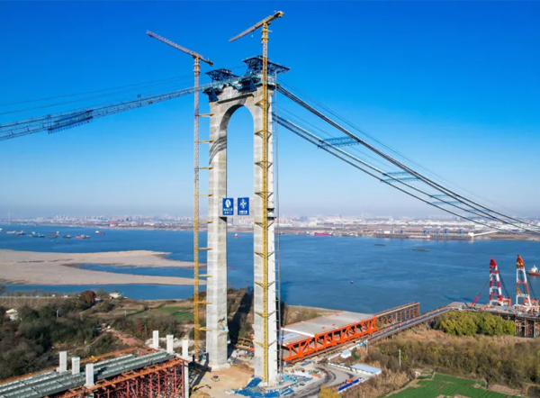 武漢燕磯大橋上構(gòu)施工智能控制監(jiān)測系統(tǒng)正式投入使用！