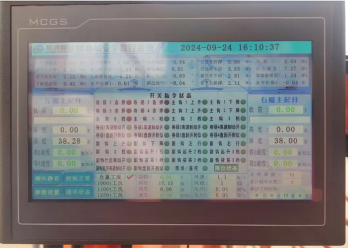 深江高鐵洪奇瀝水道公鐵大橋橋面吊安全監(jiān)控系統(tǒng)交付使用！