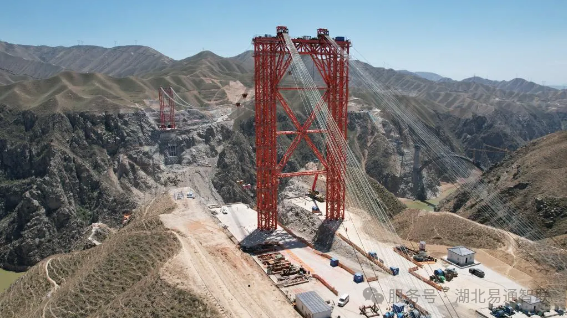 洮河大橋纜索吊安全監(jiān)控系統(tǒng)交付使用！